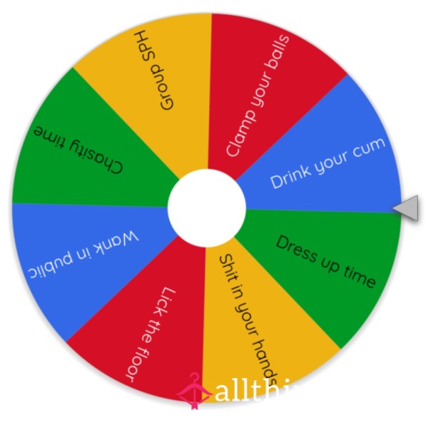 Humiliation Spin The Wheel