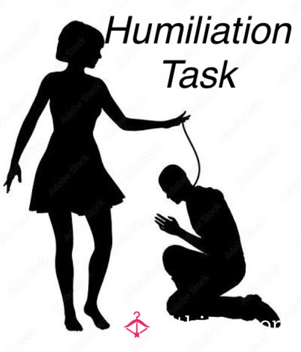 Humiliation Task