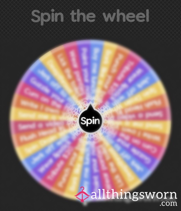 Humiliation Task Wheel!
