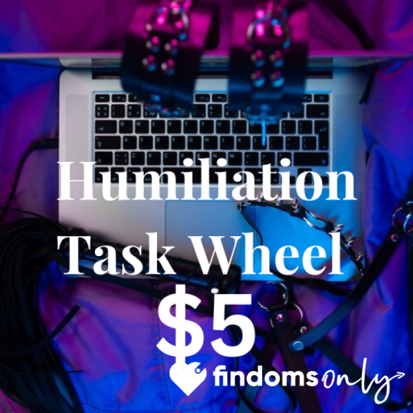 Humiliation Task Wheel