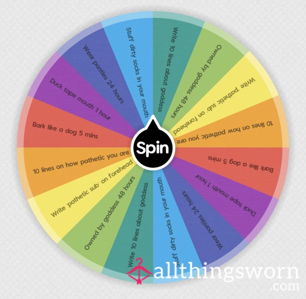 Humiliation Task Wheel 💋