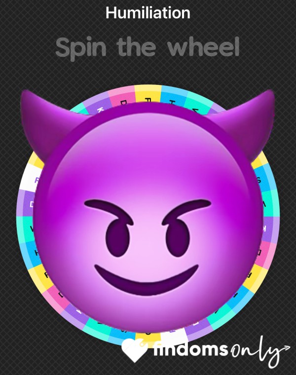Humiliation Task Wheel 😈