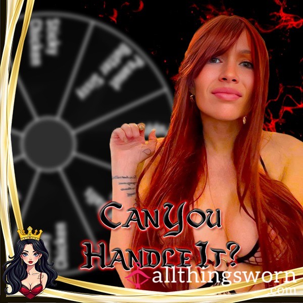 🎡Humiliation Task Wheel ~ Comes With Audio Instructions!