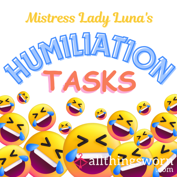 Humiliation Tasks