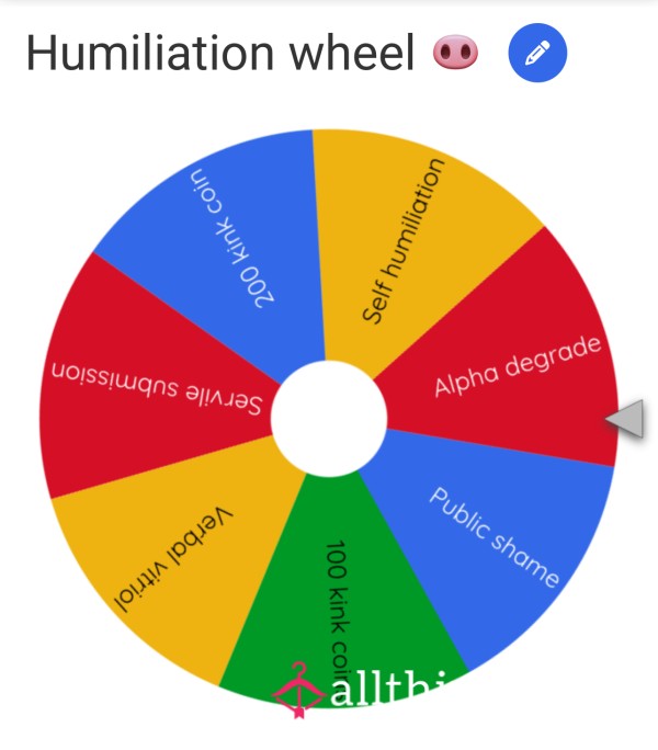 Humiliation Wheel 🐽