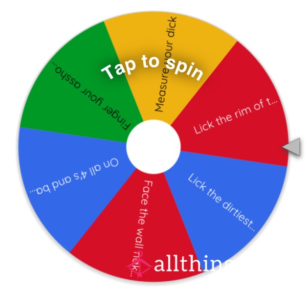 Humiliation Wheel Spin Tasks