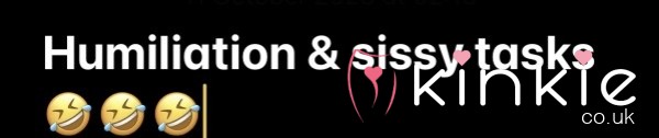 Humiliation/sissy Tasks - £10 Per Task 😂😂😂