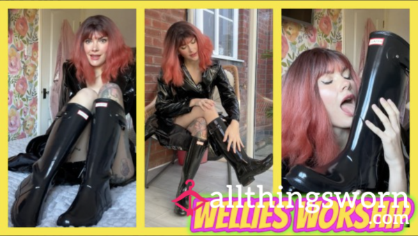 Hunter Wellies Worship