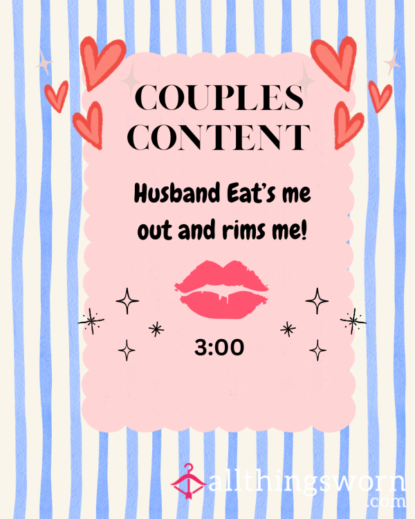 Husband Eats And Rim's Me