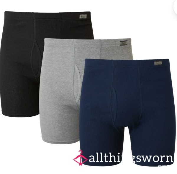 Husband Wear: Hanes Boxer Briefs