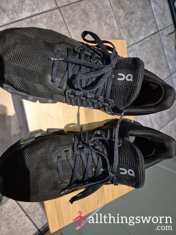 Husband's Well Worn Trainers! Shh!