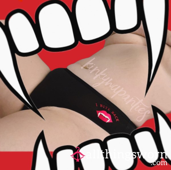“I Bite Back” Vampire Hipsters - Includes 48-hour Wear & U.S. Shipping