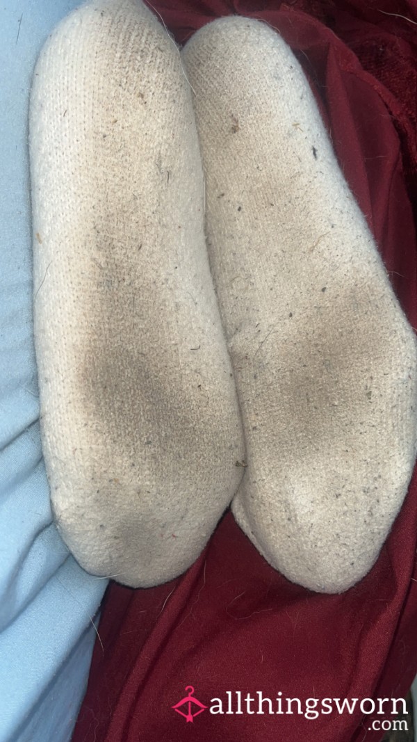 I Have Been Using These Socks To Clean Up All My C*m And Squirt For A Week They Smell Just Like My Sweet Pu**y