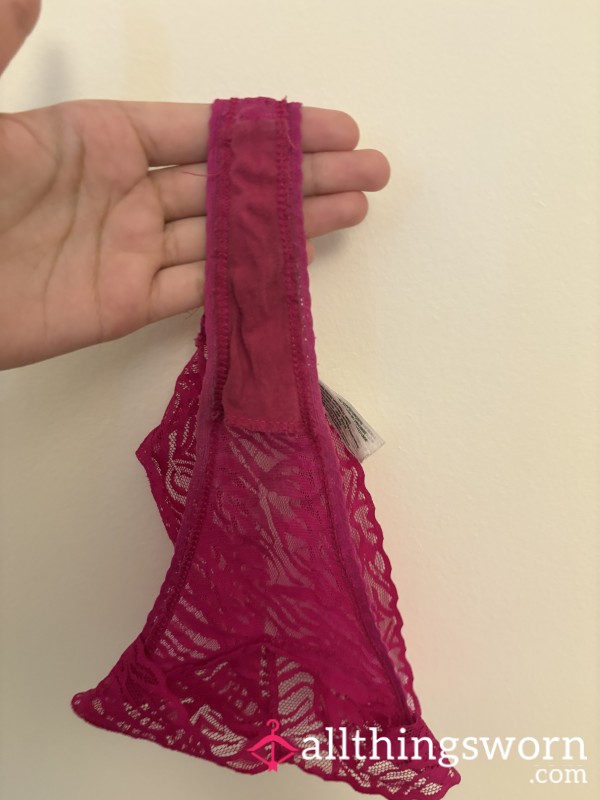 I Have Been Wearing This Size 6 Thong For 3 Days Riding Up My Sweaty Arse Crack
