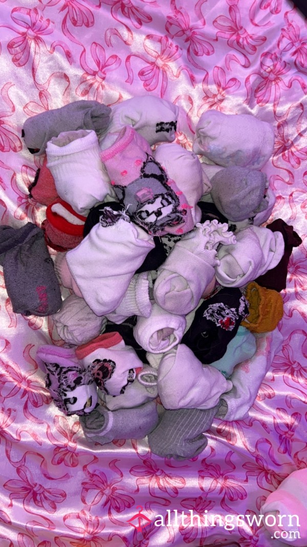 I Have So Many Worn & Stinky Gym + Day2day Socks 🧦