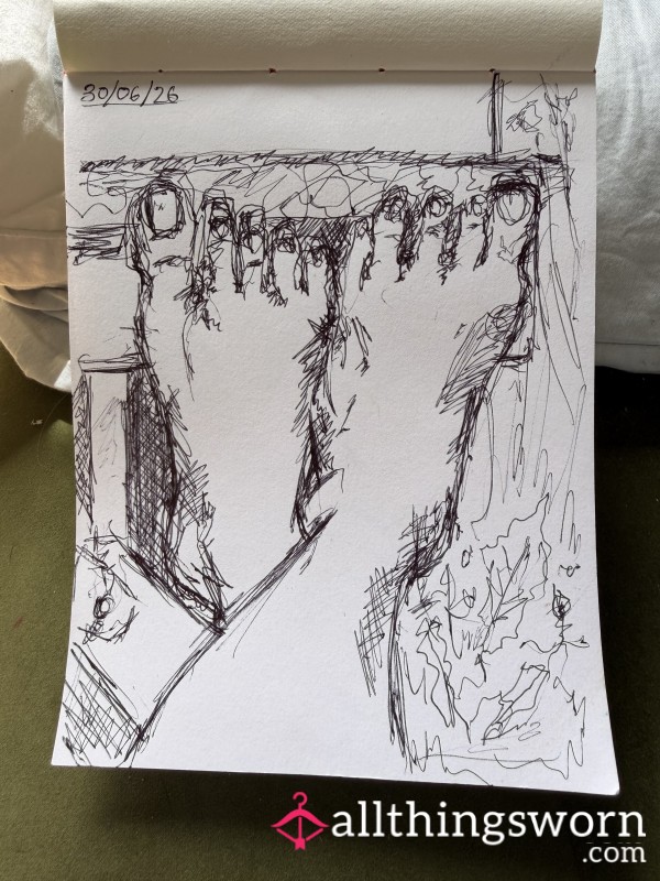 I Just Drew My Feet - Would You Like It?