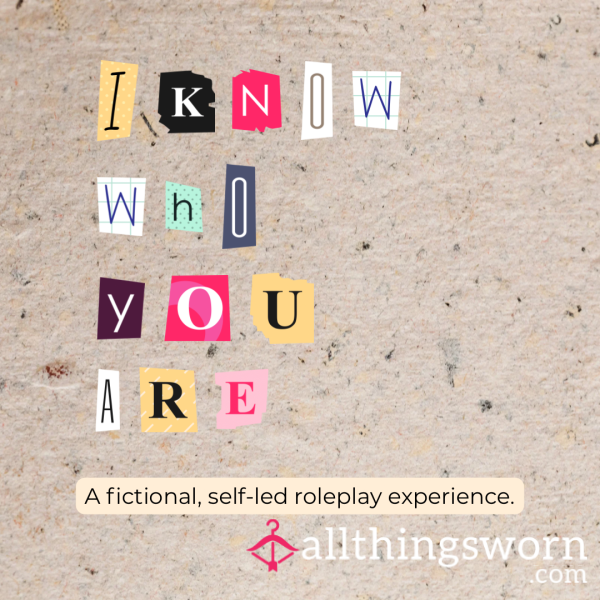 I Know Who You Are - A Self-Led Sissy Experience ✨