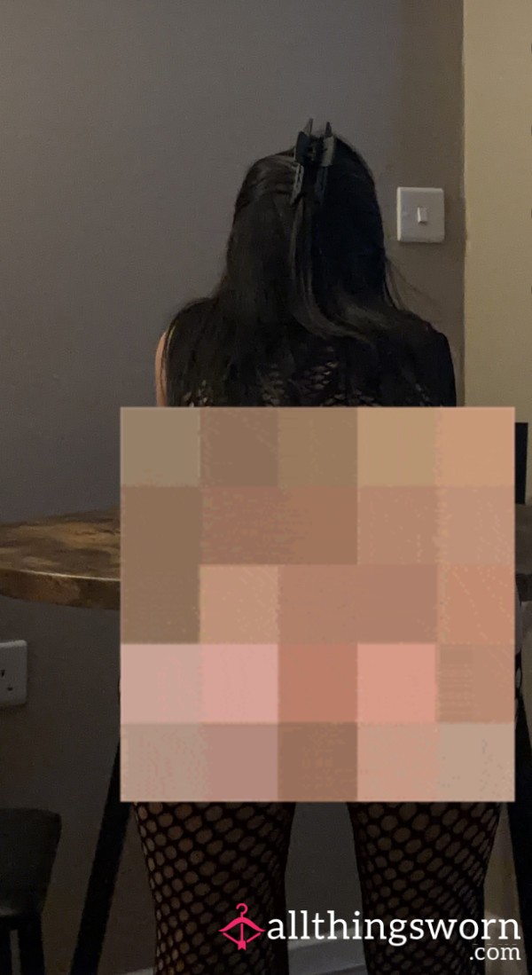 I Like My A** In This Fishnet Crotchless All In One 🤤