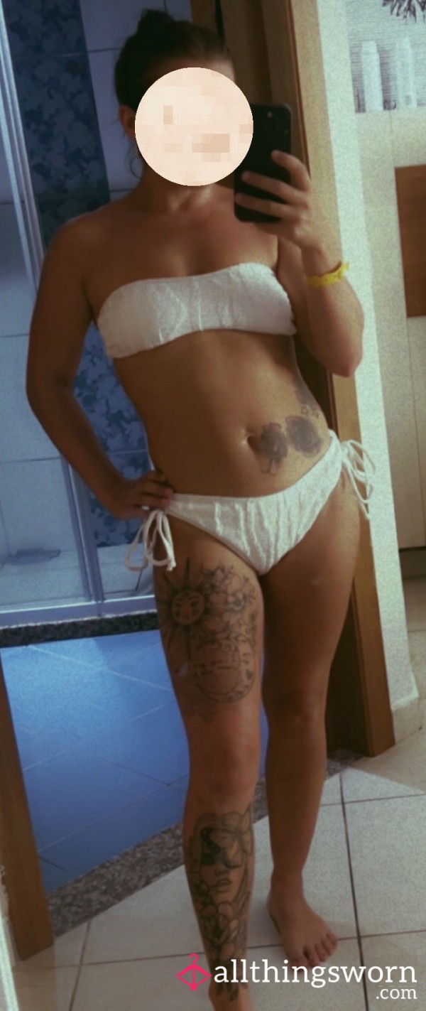 I Love A White Bikini 👙 With A Good Tan! Delivery Included 📦