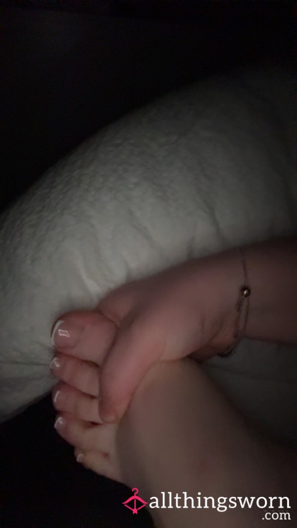 I Love Waking Up With Fresh Acrylic Toes, Take A Look 🤭❤️‍🔥