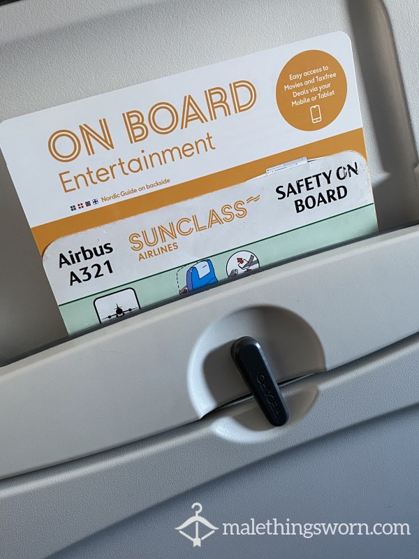I Make My Own "On Board Entertainment" In The On Board Toilet