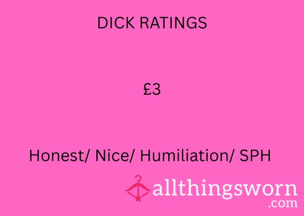 D*ck RATING! I WANT TO SEE IT👀