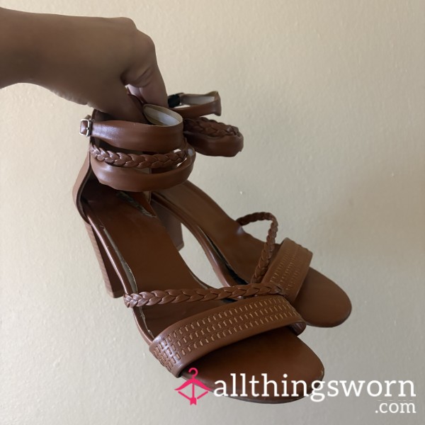 I Wore These All Summer. Well-worn And Well-loved Heels.