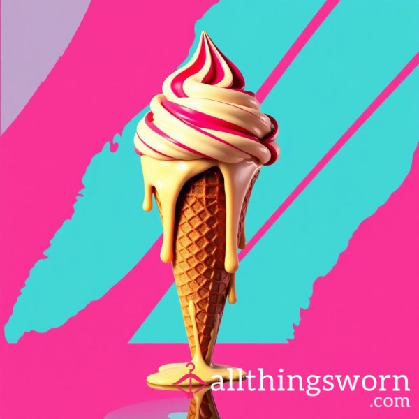 Ice Cream Eating Custom Video