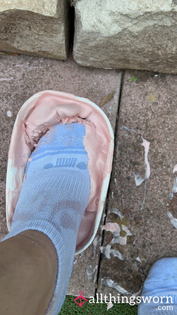 Ice Cream Soaked Socks