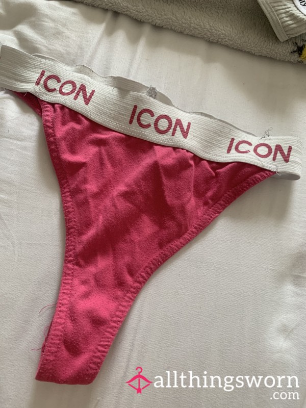 ICON High Leg Bright Pink Thong😉