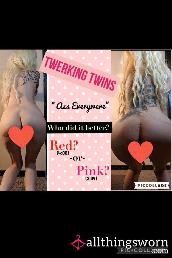 Identical Twin Twerking Competition