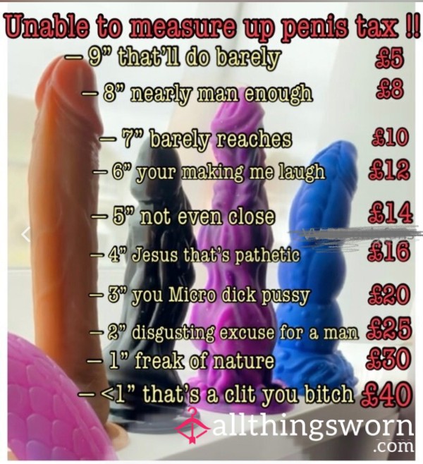 If You Don’t Measure Up You Need To Pay Up Boy!!