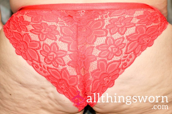 Ignite Pa**ion: TarheelMILF's Chinese Laundry Red Panties