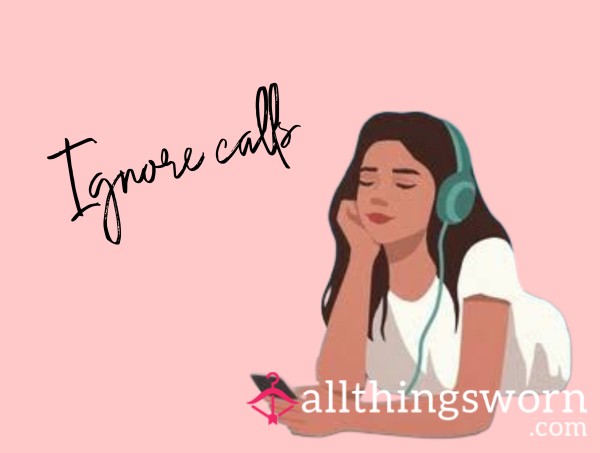 ❌ Ignore Calls ❌