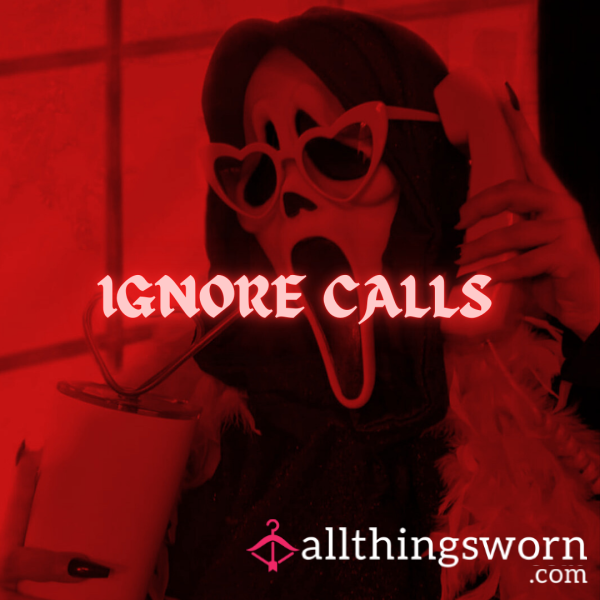 Ignore Calls 📞✋️📵