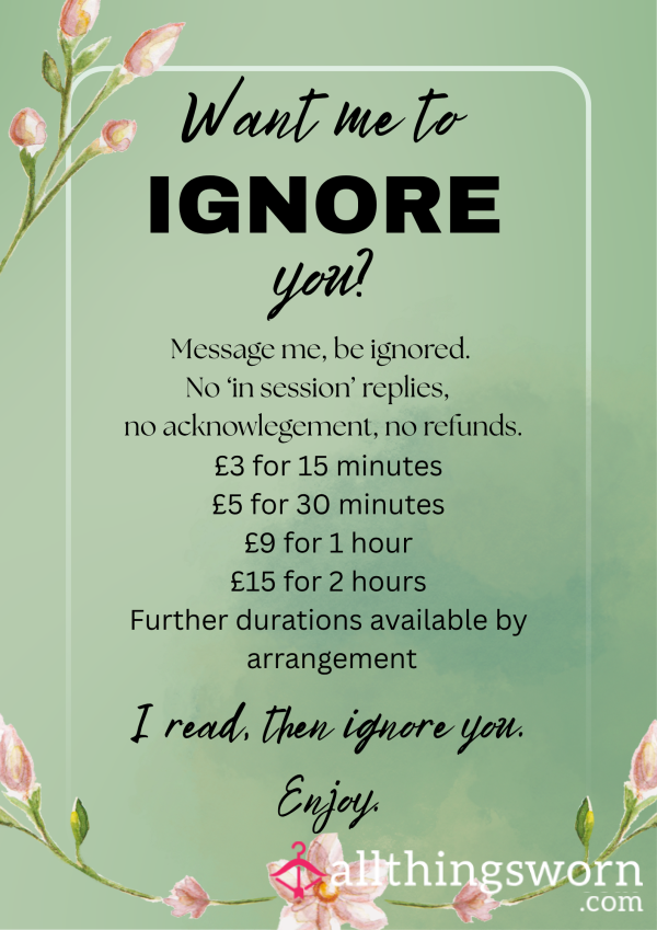 Ignore Message Sessions