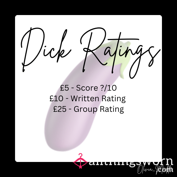 🍆🍤 Ratings