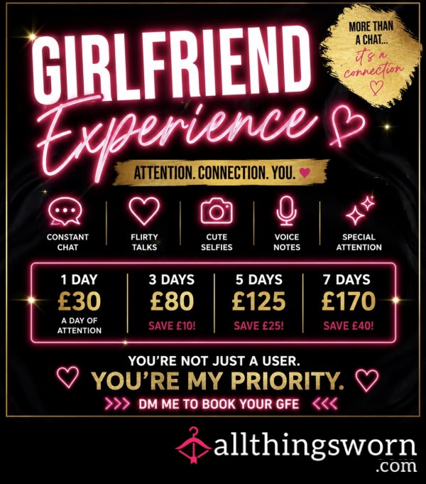 I’ll Be Your Girlfriend For A Day ❤️