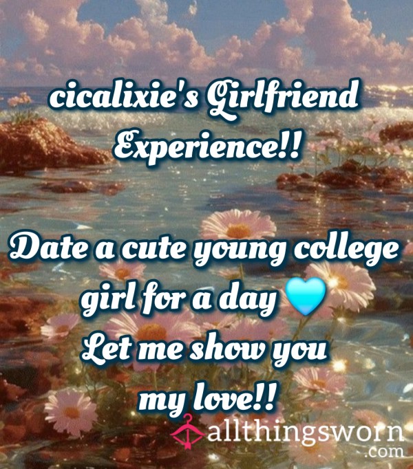 I'll Be Your Girlfriend For A Day!! 🩵