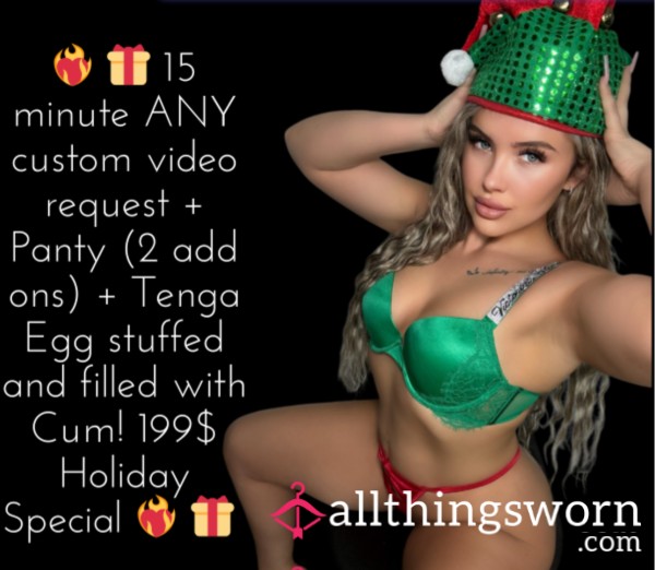 I’ll Be Your Naughty Girl..daddy .. I Mean Santa Loves It 😋