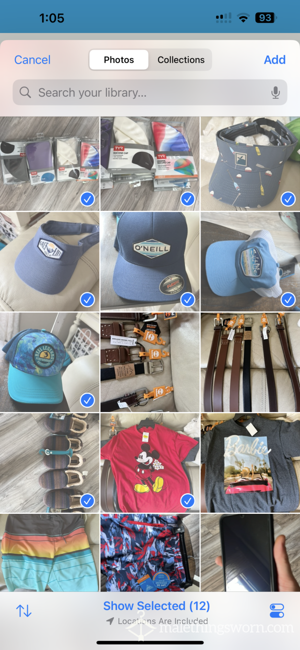 I’ll Wear Anything You Send Me