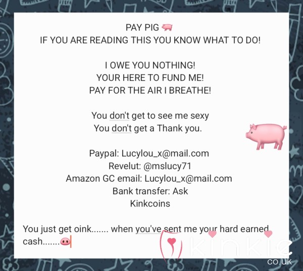 Im Superior, A Goddess Dom Teacher! Your Hard Earned Money Belongs To Me! 🐽