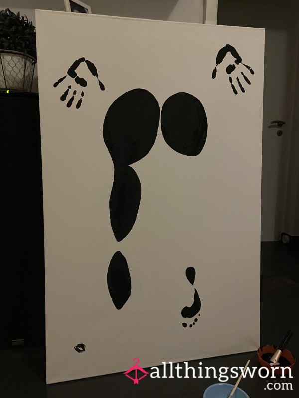 🖤 Imprint: Claimed In Paint — A3 Body Art By Lil Miss UK 🎨🔥