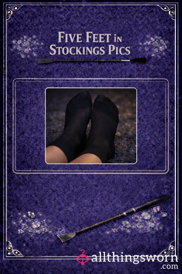 🦶🏻 In Black Stockings 🖤