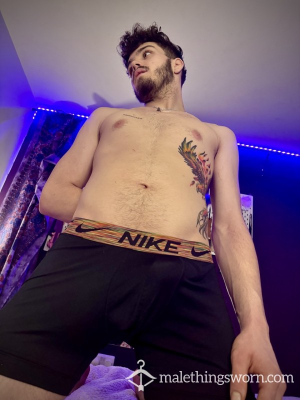 In My Boxers A With A Big Surprise