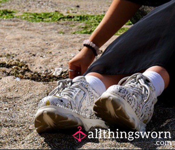 Incredibly Worn Buffalo Trainers