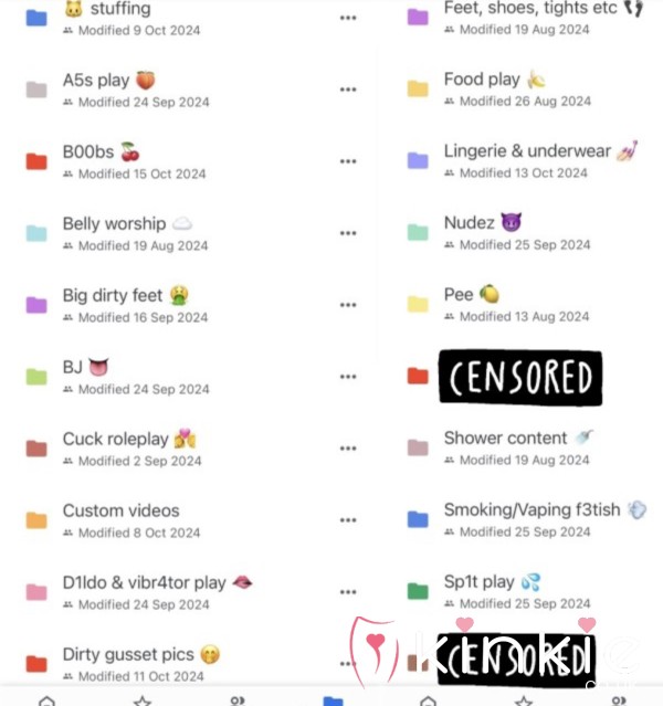 💦 Individual Google Drive Folders From A 5”11 BBW With Size 11 Feet 💦