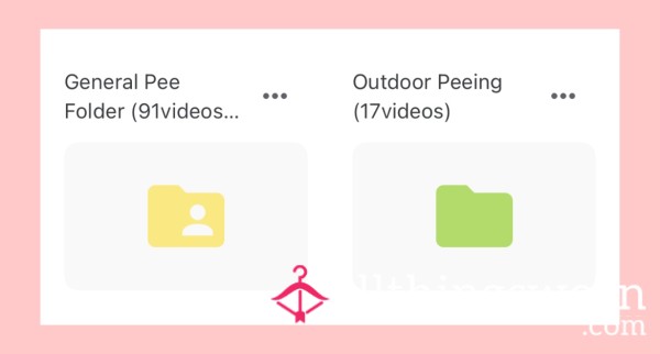Indoor & Outdoor P** Folders (100+videos)