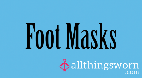 Indulge Your Fetish, Sensual Intimate Foot Mask
