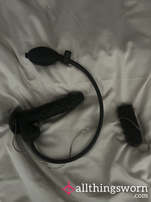 Inflatable Vibrating Di**o